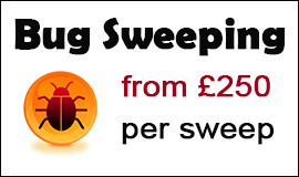 Bug Sweeping Cost in Hertford